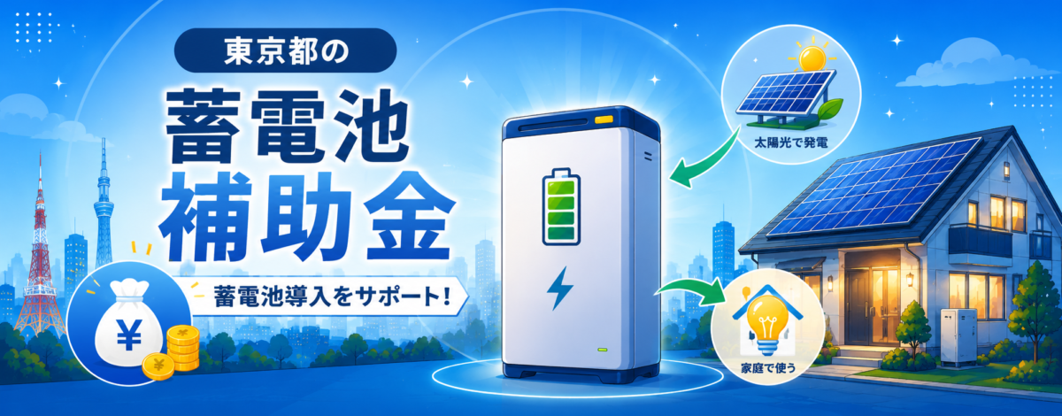 東京都の蓄電池補助金はいくら？2026年最新制度の仕組みと申請の注意点