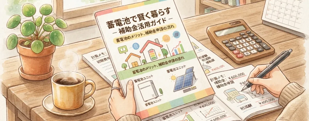 蓄電池の国補助金は使える？2026年度版・申請の注意点と賢い導入ガイド