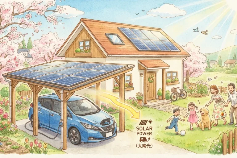 ソーラーカーポートの補助金は個人も対象？2026年最新制度と注意点